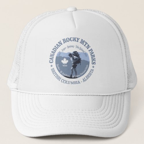 Canadian Rocky Mountain Parks Trucker Hat