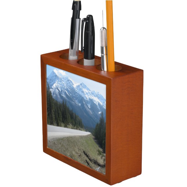 Canadian Rocky Mountains Desk Organizer (In Situ)