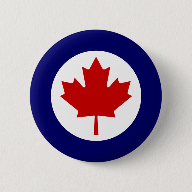 Canadian Roundel Button (Front)