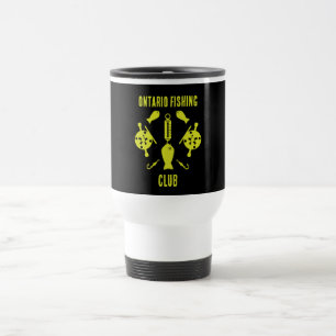 Canadian Salmon Fishing Travel Mug