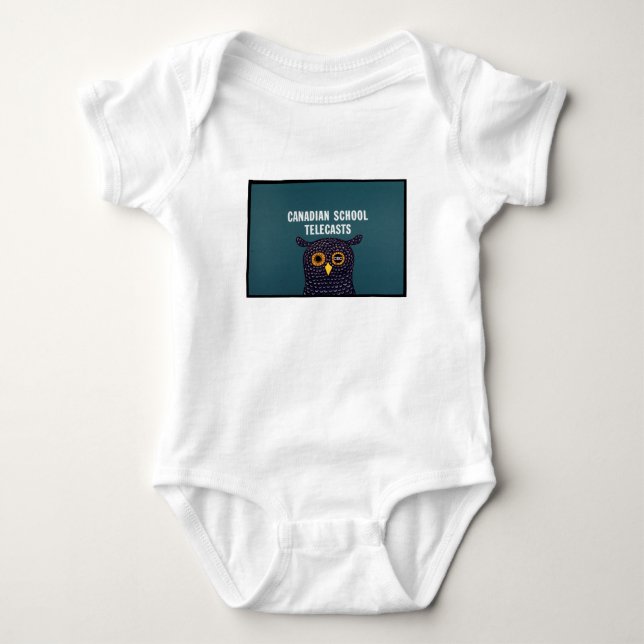 Canadian School Telecasts Baby Bodysuit (Front)