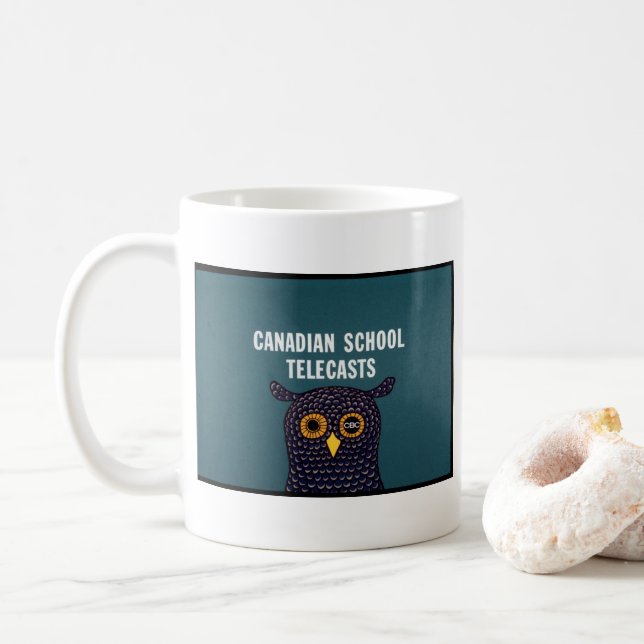 Canadian School Telecasts Coffee Mug (With Donut)