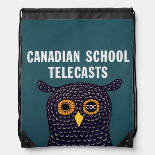 Canadian School Telecasts Drawstring Bag