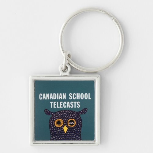 Canadian School Telecasts Keychain