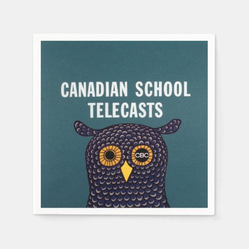 Canadian School Telecasts Napkins