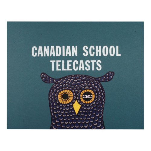 Canadian School Telecasts Panel Wall Art