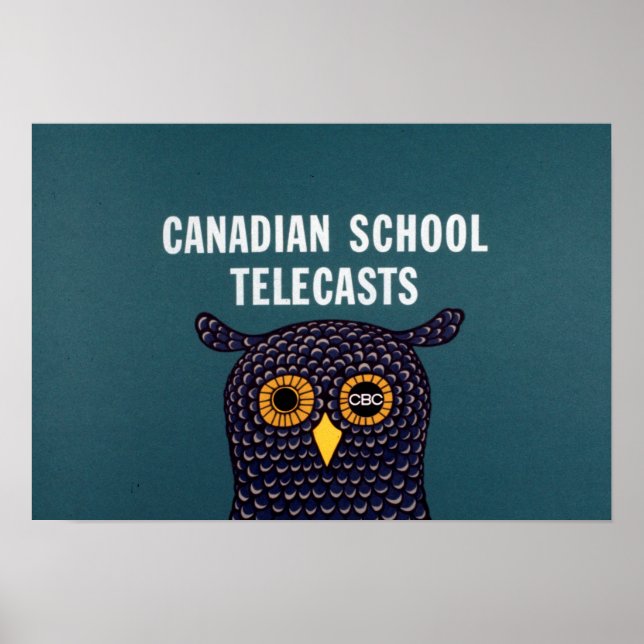 Canadian School Telecasts Poster (Front)