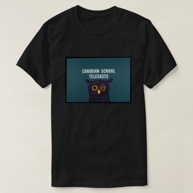 Canadian School Telecasts T-Shirt (Design Front)
