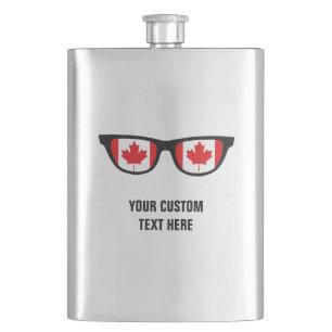 Canadian Shades custom flask