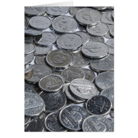 Canadian Silver Coins Cards (Front)