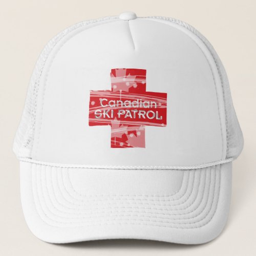 Canadian Ski Patrol Trucker Hat