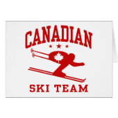 Canadian Ski Team (Front Horizontal)