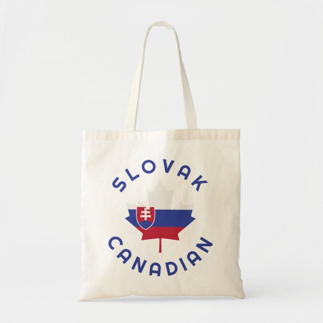 Canadian Slovak   Roots f Tote Bag (Front)