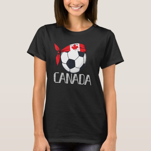 Canadian Soccer Canada Football  Soccer T_Shirt