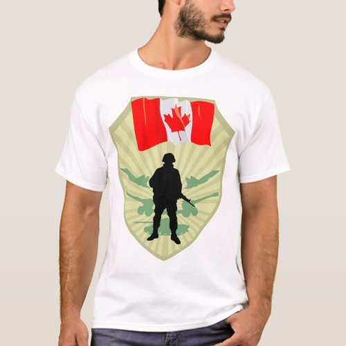 Canadian Soldier T_Shirt