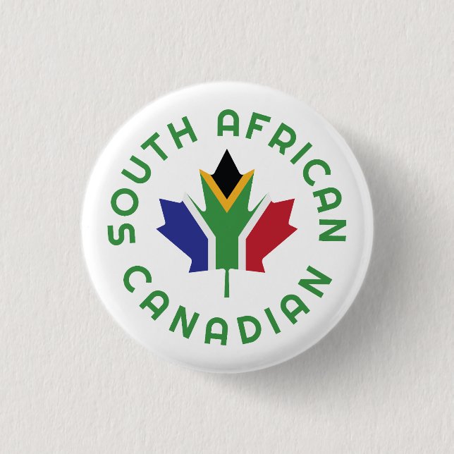 Canadian South African  Button (Front)