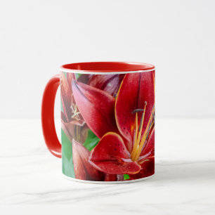 Canadian Stargazer Lily - Prosperity and Abundance Mug