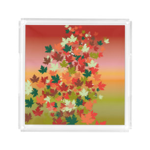 Canadian Sunset Acrylic Tray