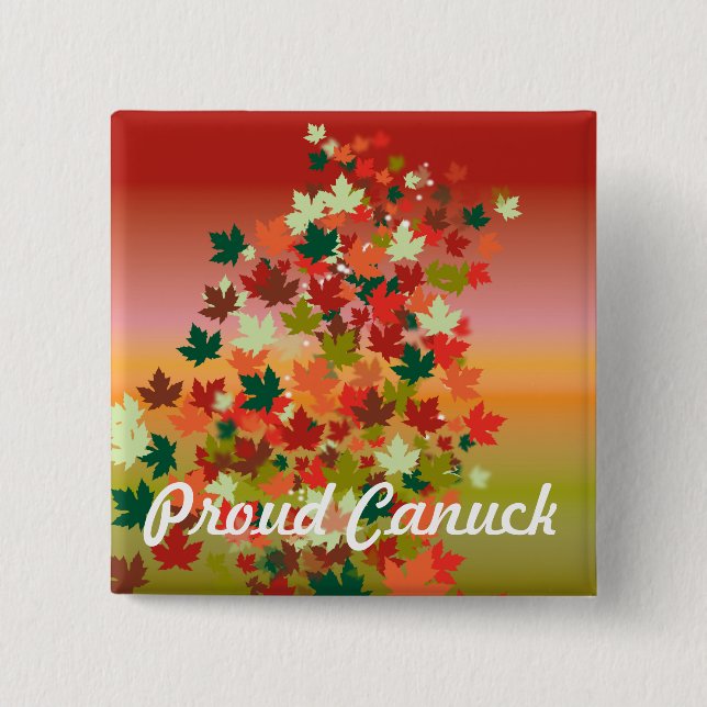 Canadian Sunset Button (Front)