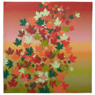 Canadian Sunset Cloth Napkin