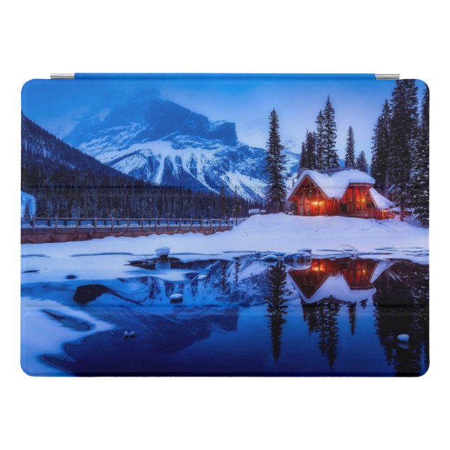 Canadian Sunset, landscape photo at dusk, iPad Pro Cover (Horizontal)
