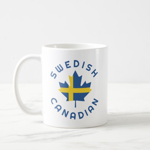 Canadian Swedish Roots Coffee Mug