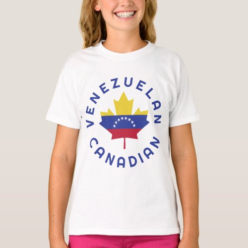 Canadian Venezuelan   Roots T_Shirt