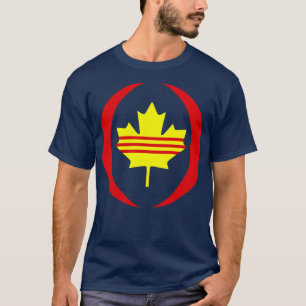 Canadian Vietnamese South Multinational Patriot Fl T-Shirt
