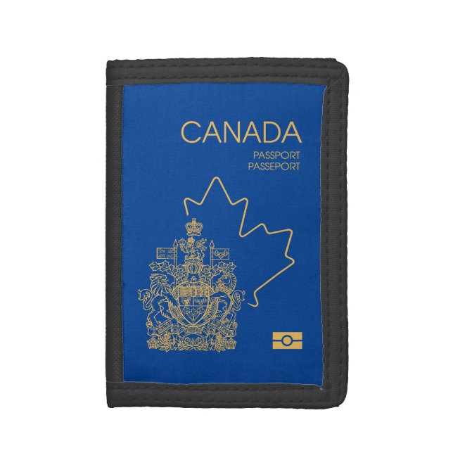 Canadian Wallet Passport (Front Vertical)