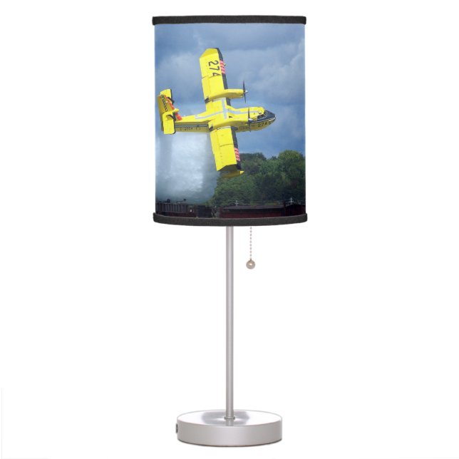 Canadian water bomber 274 lamp and shade (Left)