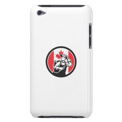 Canadian Welder Canada Flag Icon Barely There iPod Case