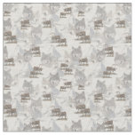 Canadian Wildlife Day Fabric