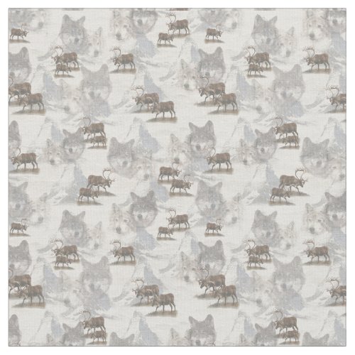 Canadian Wildlife Day Fabric