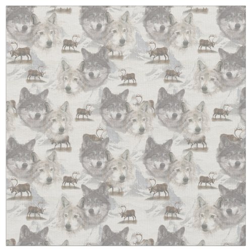 Canadian Wildlife Day Fabric