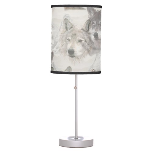 Canadian Wildlife Table Lamp