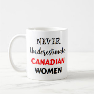 canadian women coffee mug