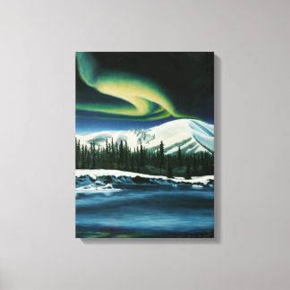 Canadian Yukon Landscape Painting Print Canvas