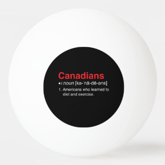 Canadians Definition Ping-Pong Ball