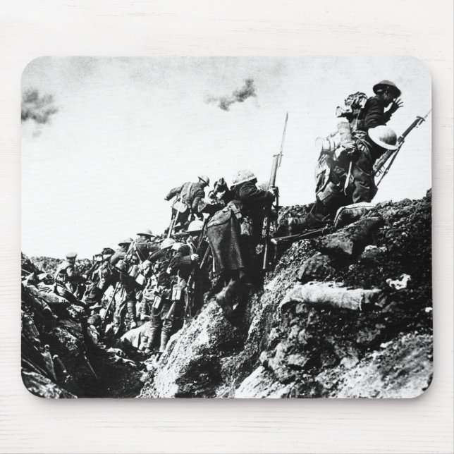 Canadians Forward! Mouse Pad (Front)
