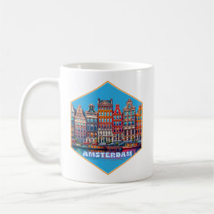 Canal Amsterdam Netherland Europe Coffee Mug
