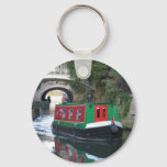 Canal Boat Key Ring at Zazzle