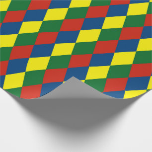 Canal Boat Narrowboat Owner Birthday Wrapping Paper