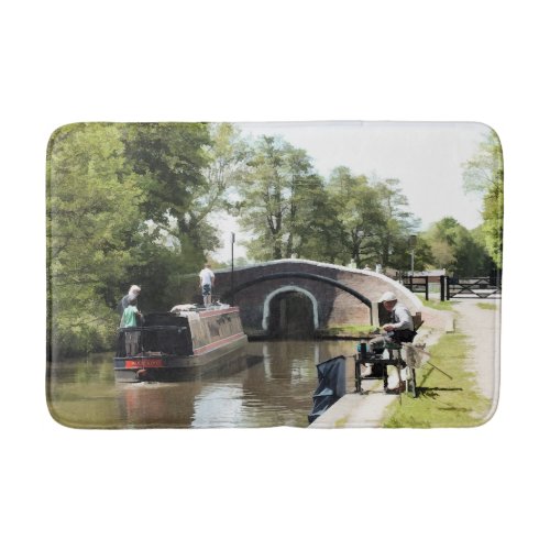 CANAL BOATS BATH MAT