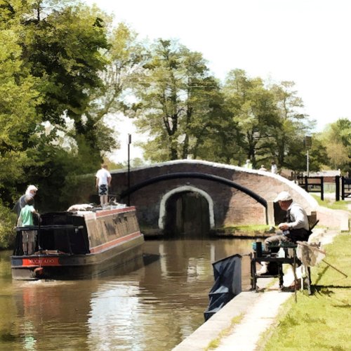 CANAL BOATS COASTER