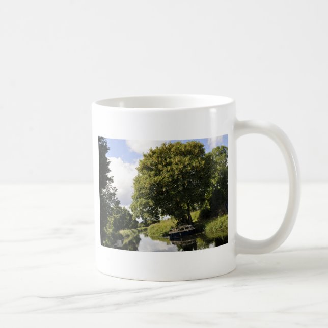 Canal Boats Coffee Mug (Right)