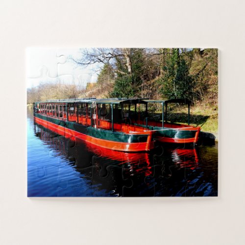 Canal boats jigsaw puzzle