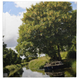 Canal Boats Napkin