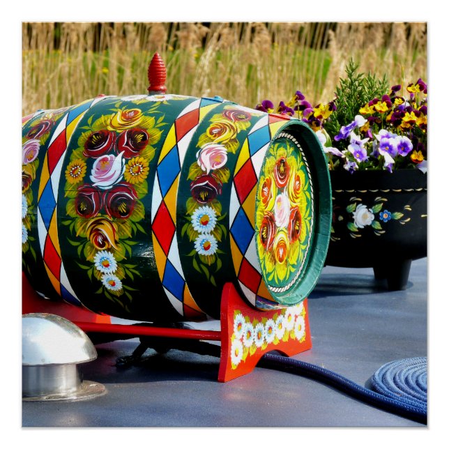 CANAL BOATS POSTER (Front)