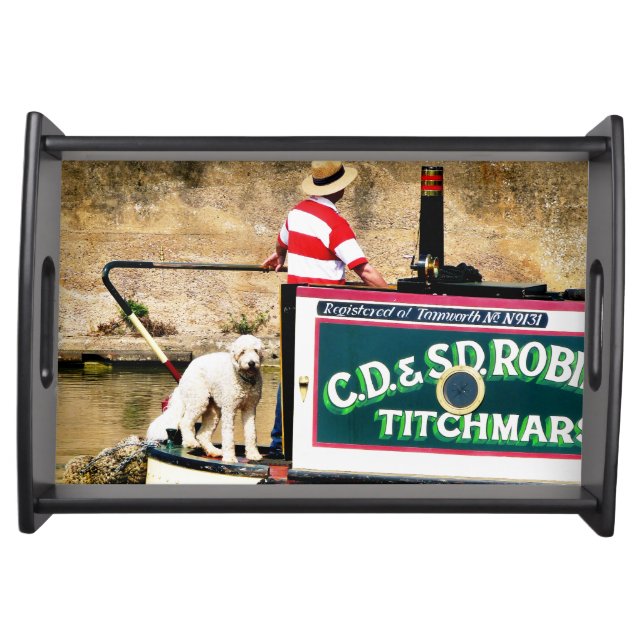 CANAL BOATS SERVING TRAY (Front)
