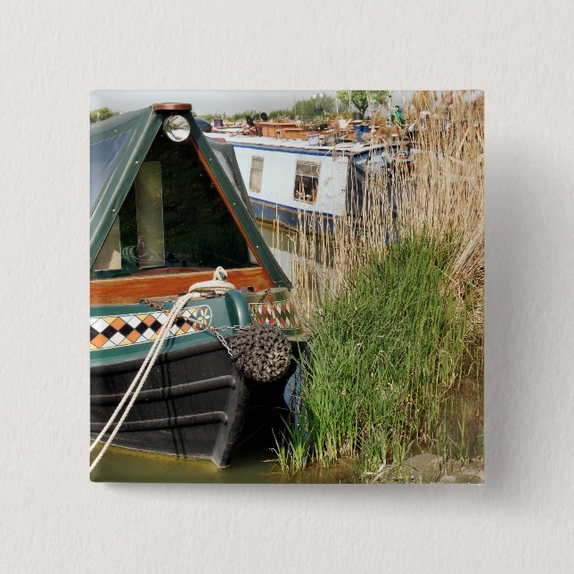 CANAL BOATS UK BUTTON (Front)